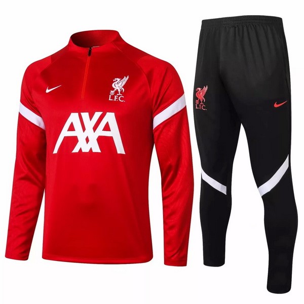 Chandal Liverpool 2020 2021 Rojo Negro Blanco